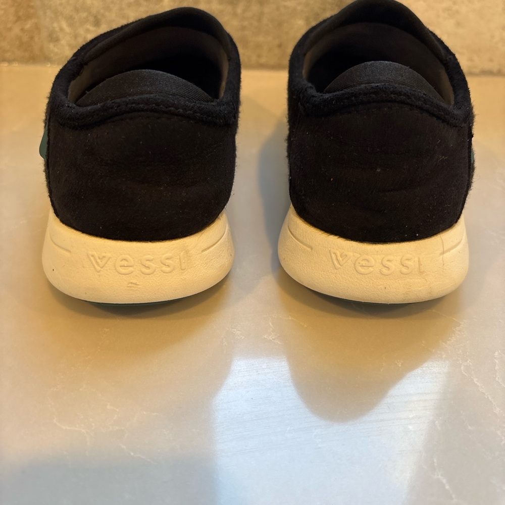 Vessi Sunday Slippers Black Waterproof Knit | Men’s 6 - Picture 3 of 9